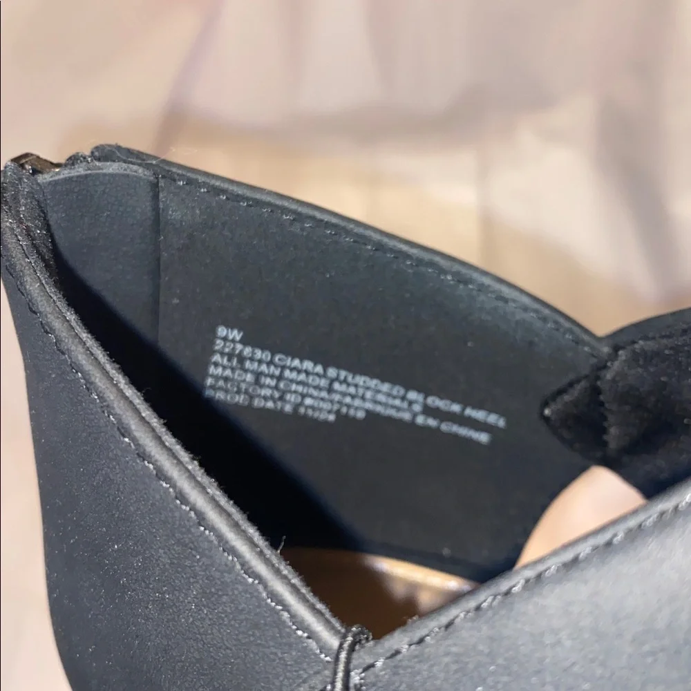 NWT MAURICES Ciara Open Toe Booties 9W - Picture 8 of 9